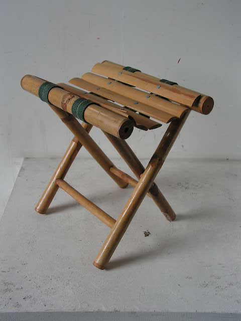 STOOL, Folding - Cane